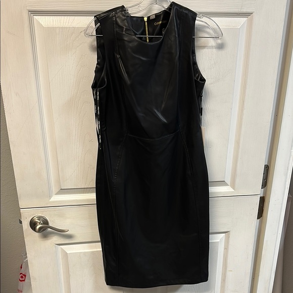 Calvin Klein Dresses & Skirts - Calvin Klein Black Sleeveless Sheath Mini Dress